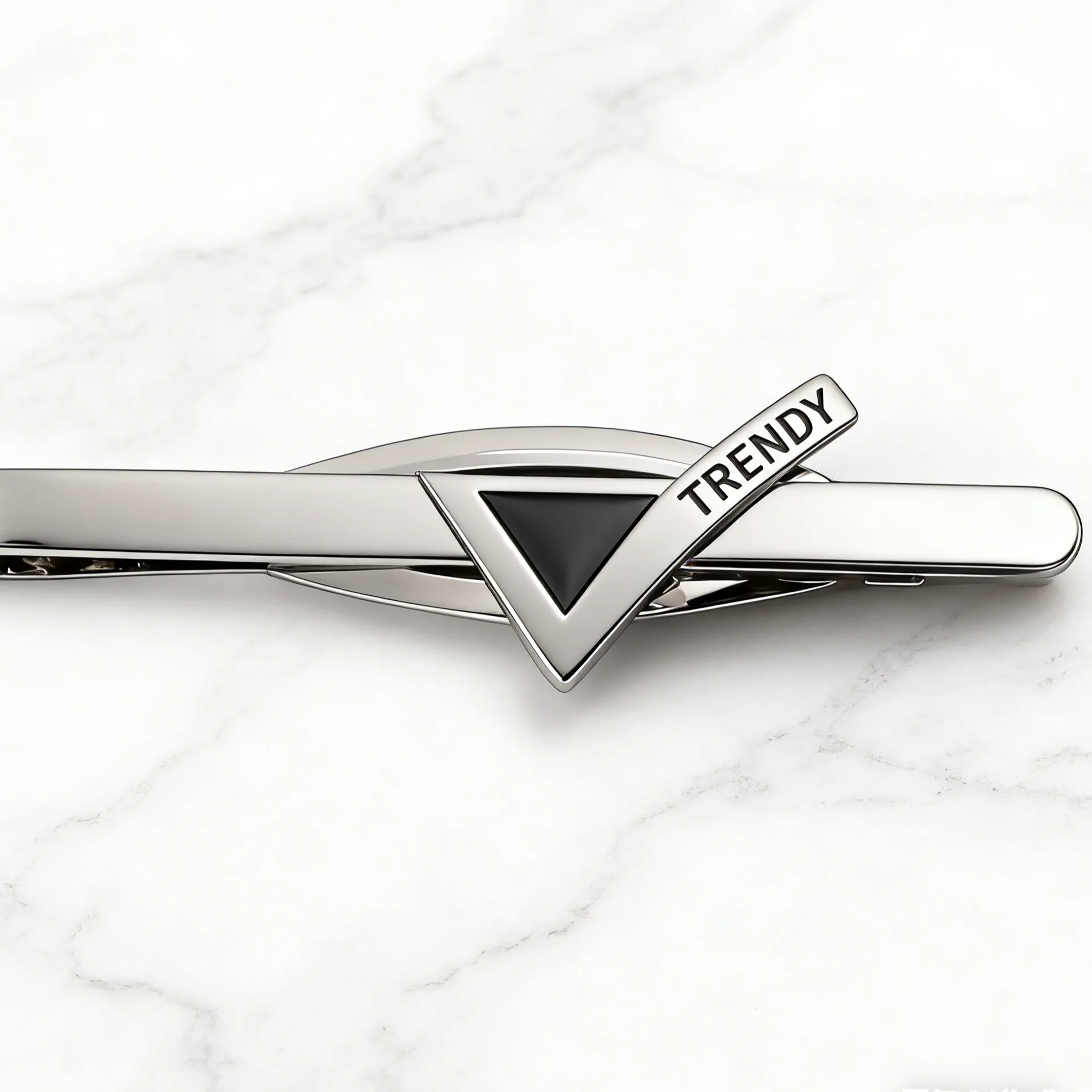 Friendly Triangle Tie Clip