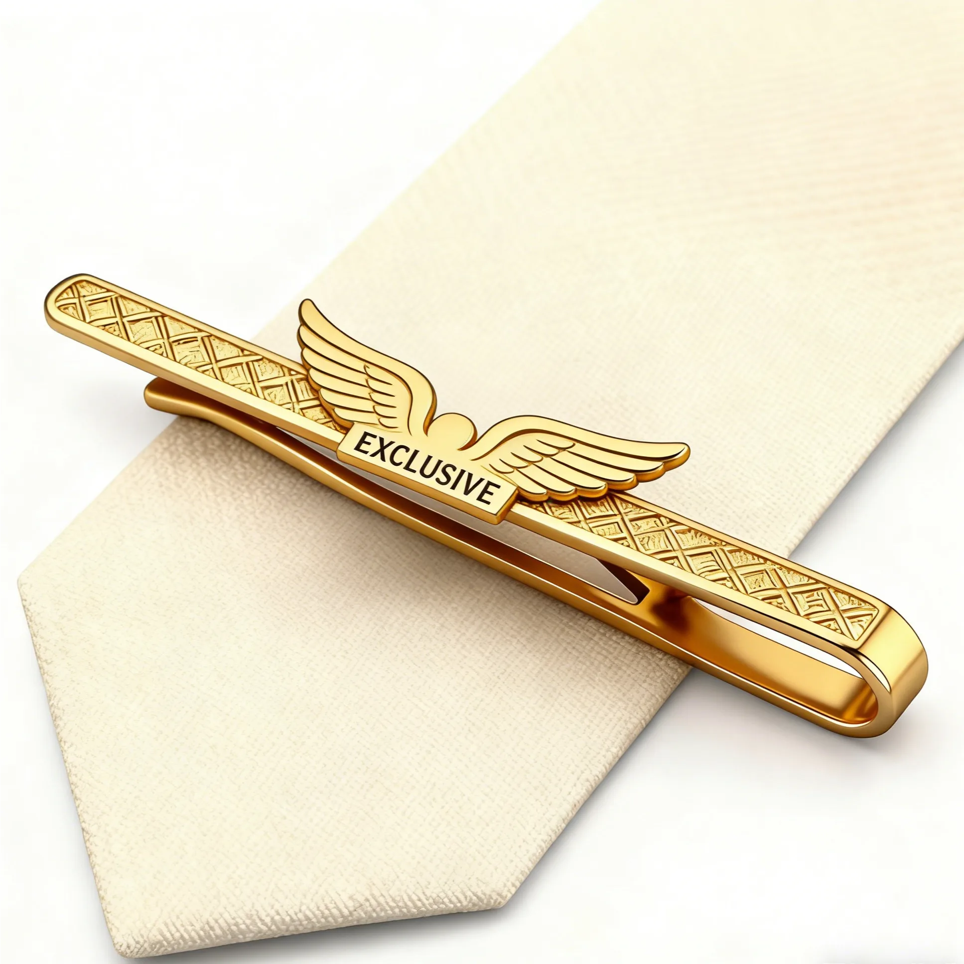 Golden Wings Tie Clip