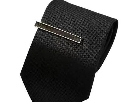 Minimalist Black Tie Clip