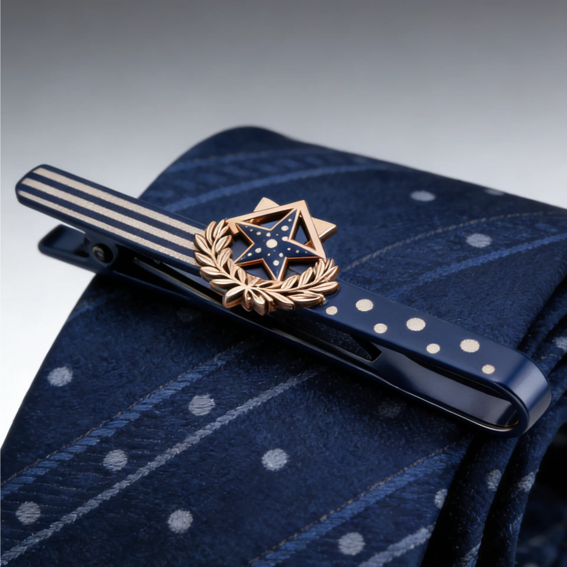 Star Badge Tie Clip