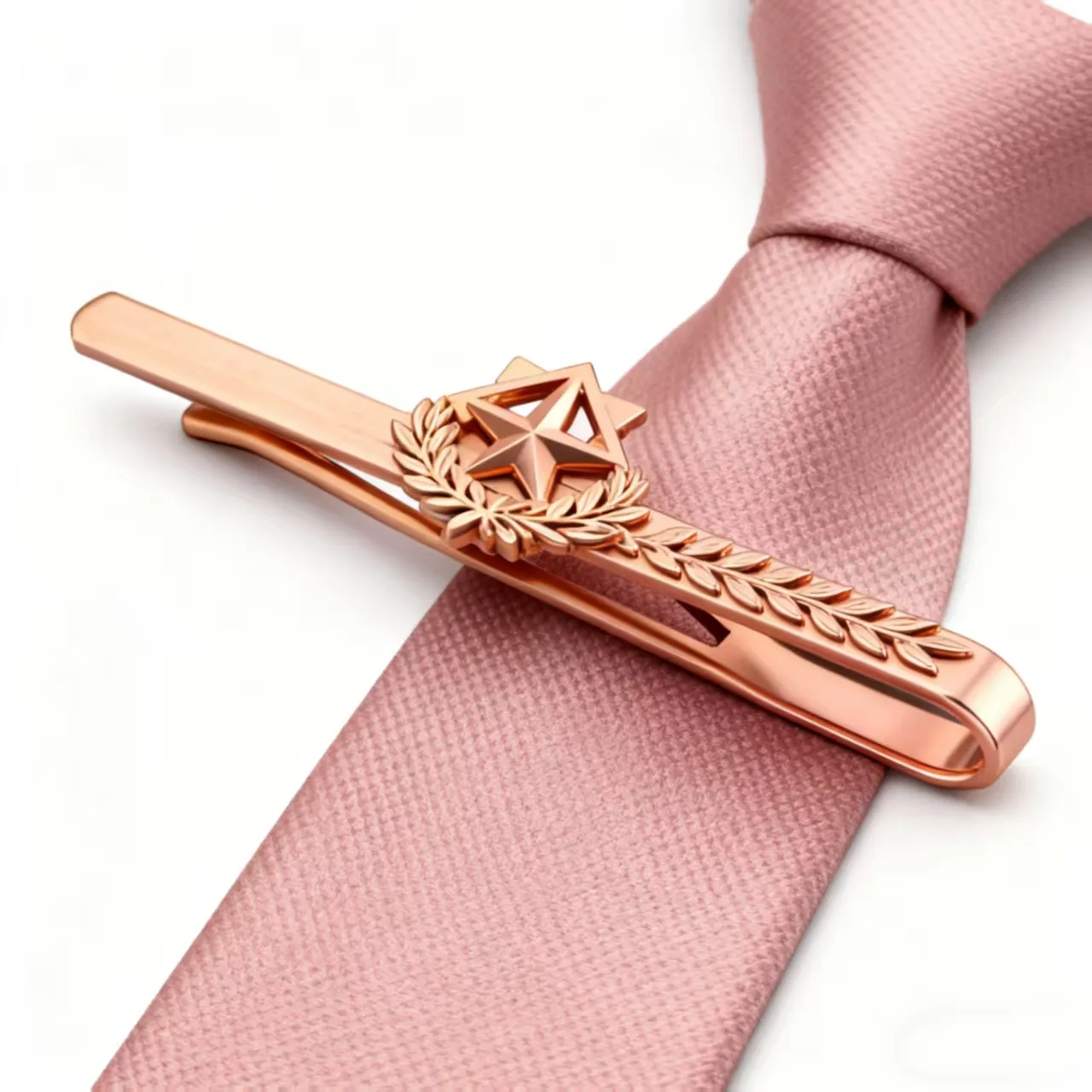 Wheat Pattern Tie Clip