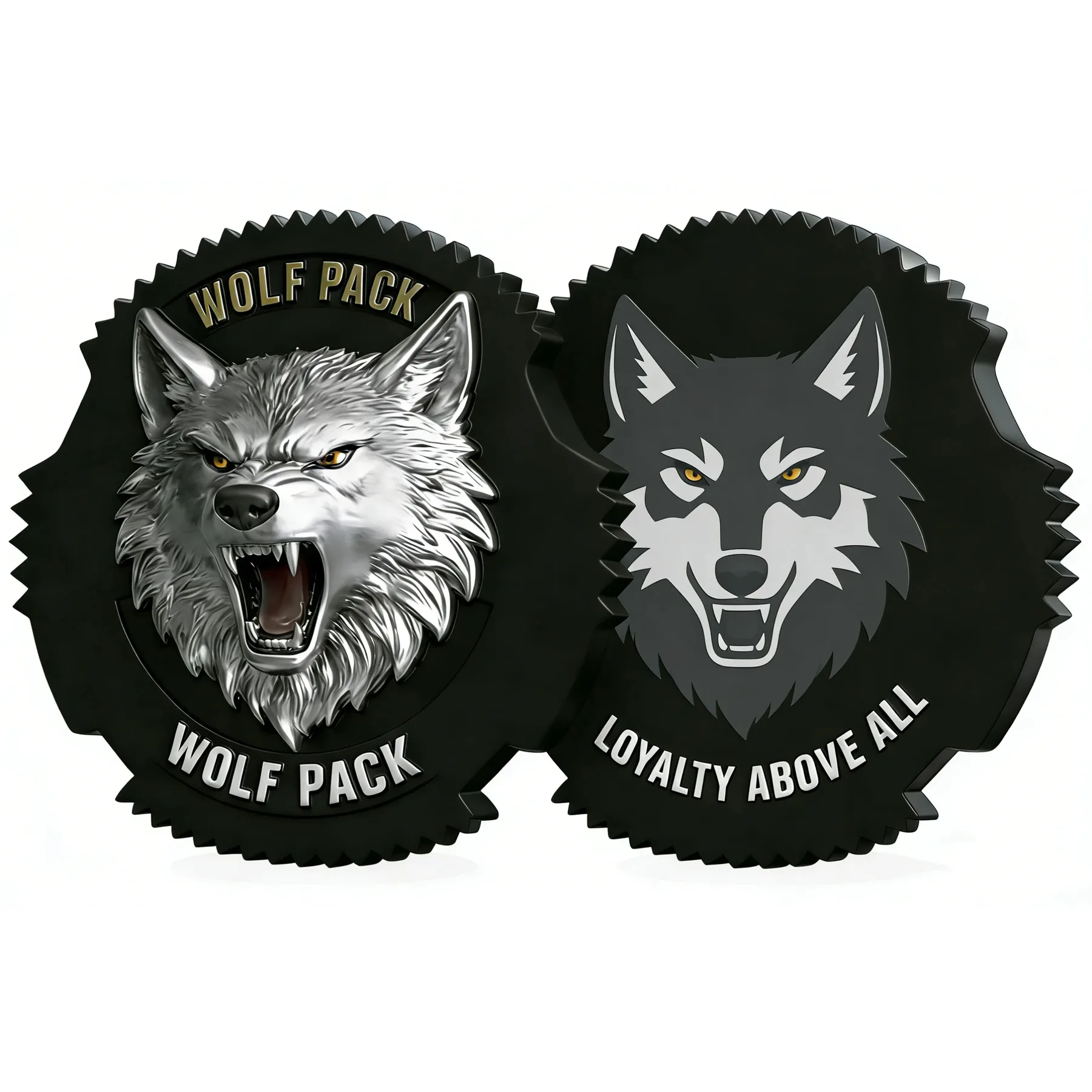 One Side 3D Coins ( Other Side 2D )