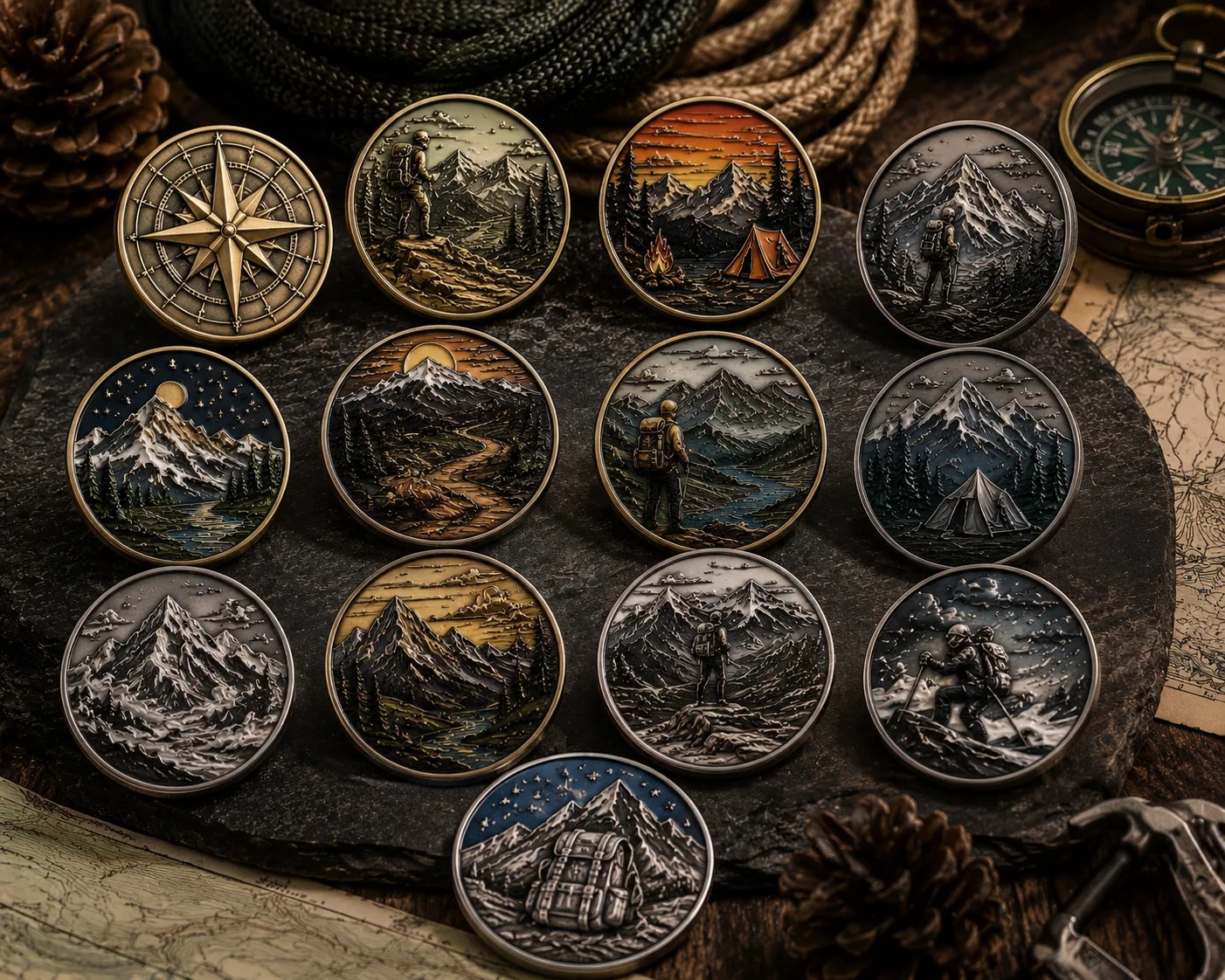 Why Outdoor Adventure Clubs Are Embracing Custom Challenge Coins & Pins 3 Challenge Coins