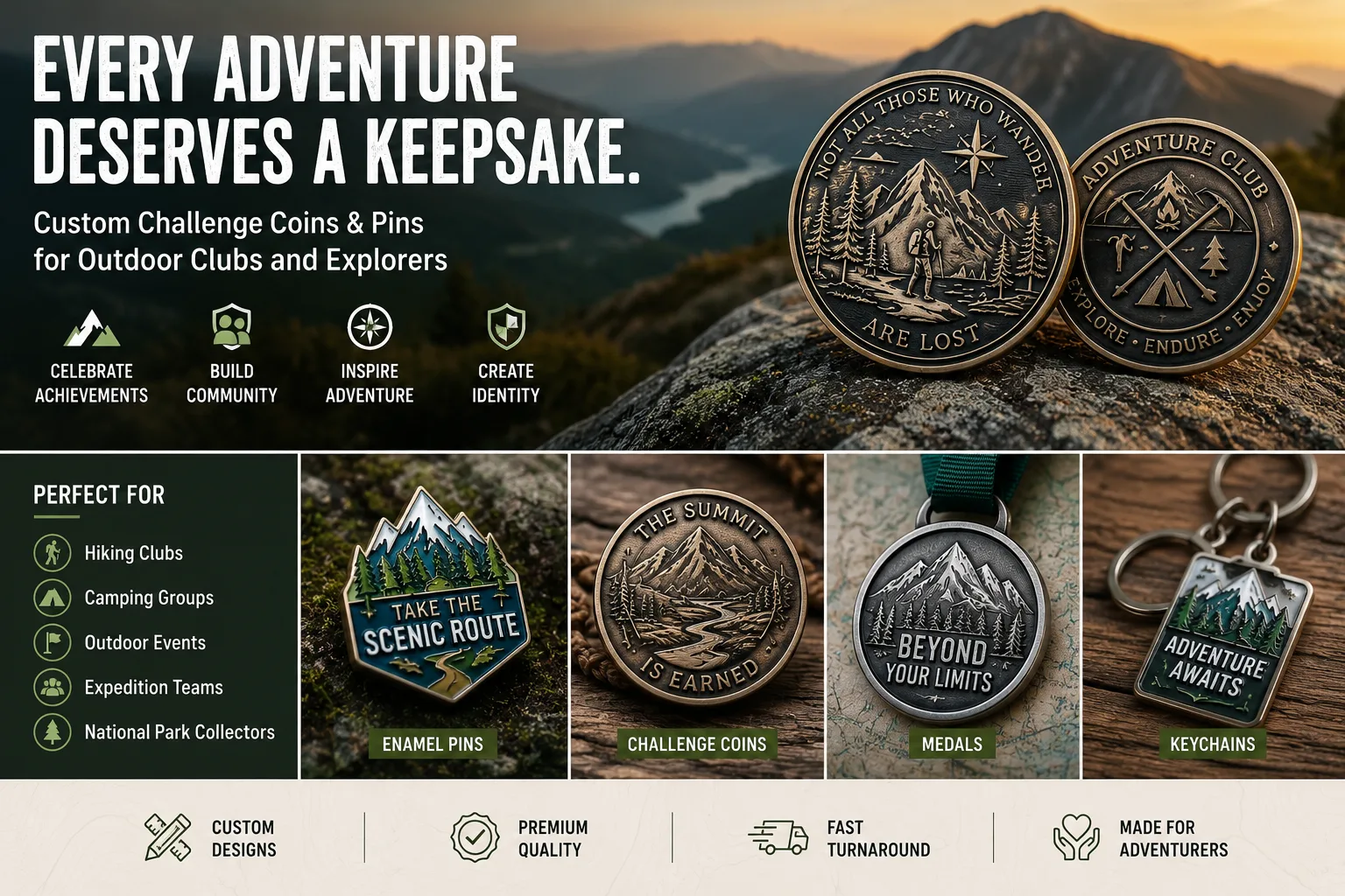 Custom Challenge Coins & Pins