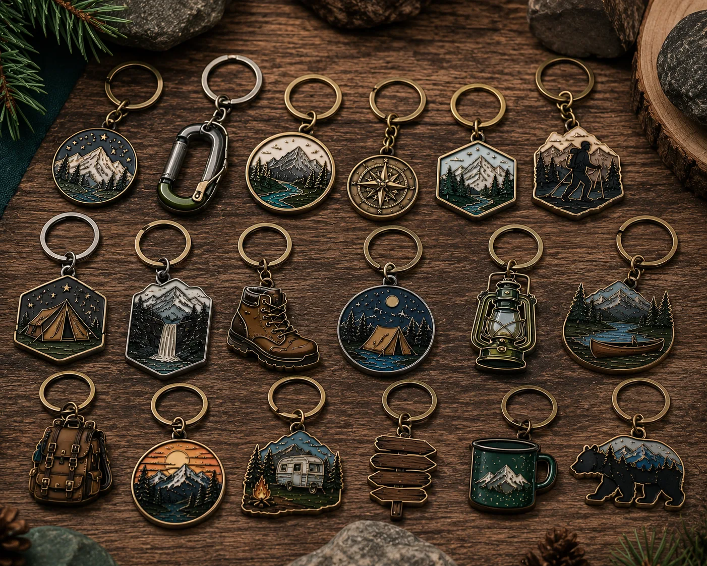 Why Outdoor Adventure Clubs Are Embracing Custom Challenge Coins & Pins 5 Custom Keychains