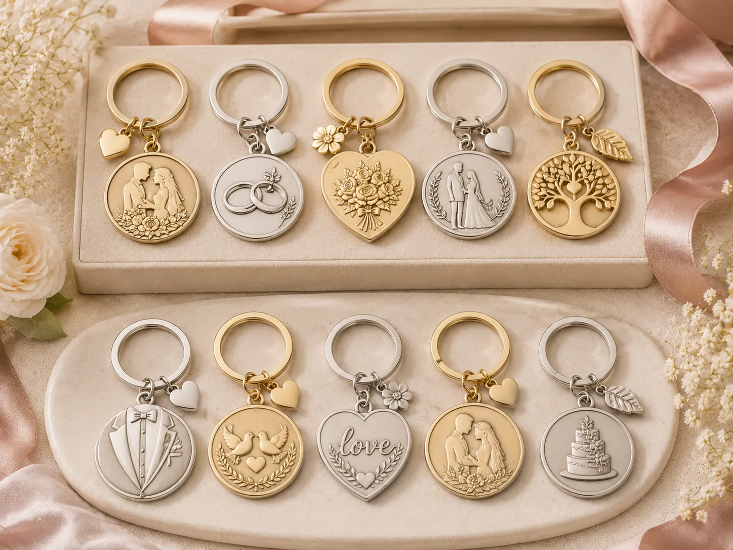 Custom Wedding Keychains