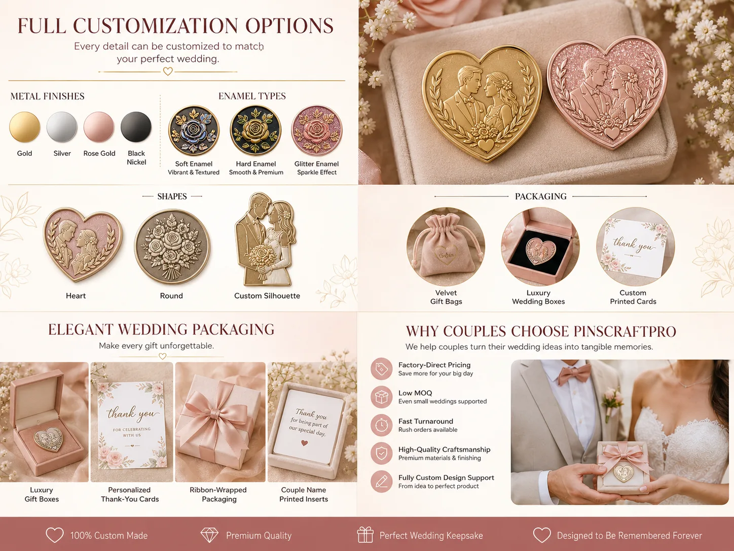 Custom wedding package