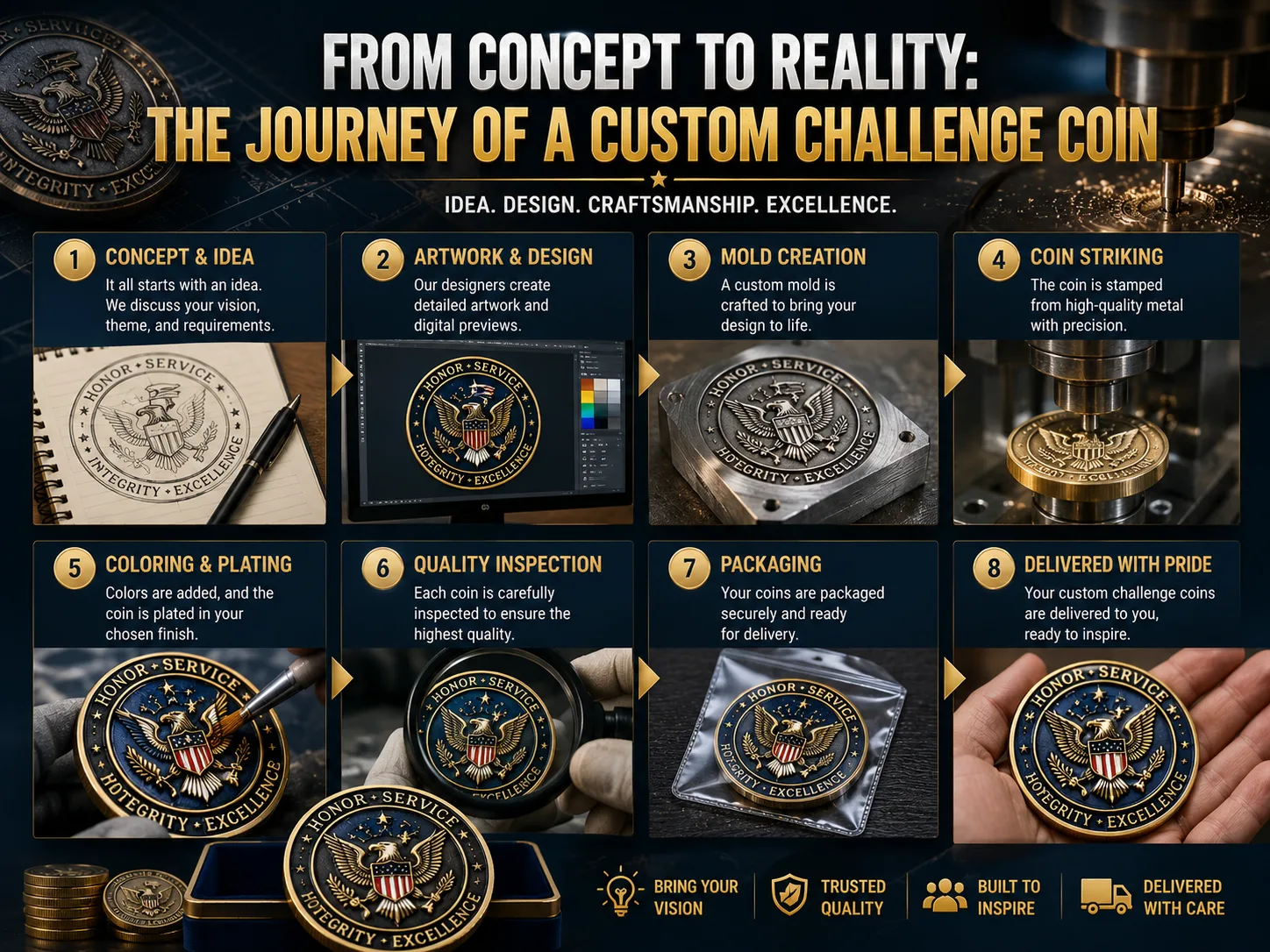 custom challenge coins