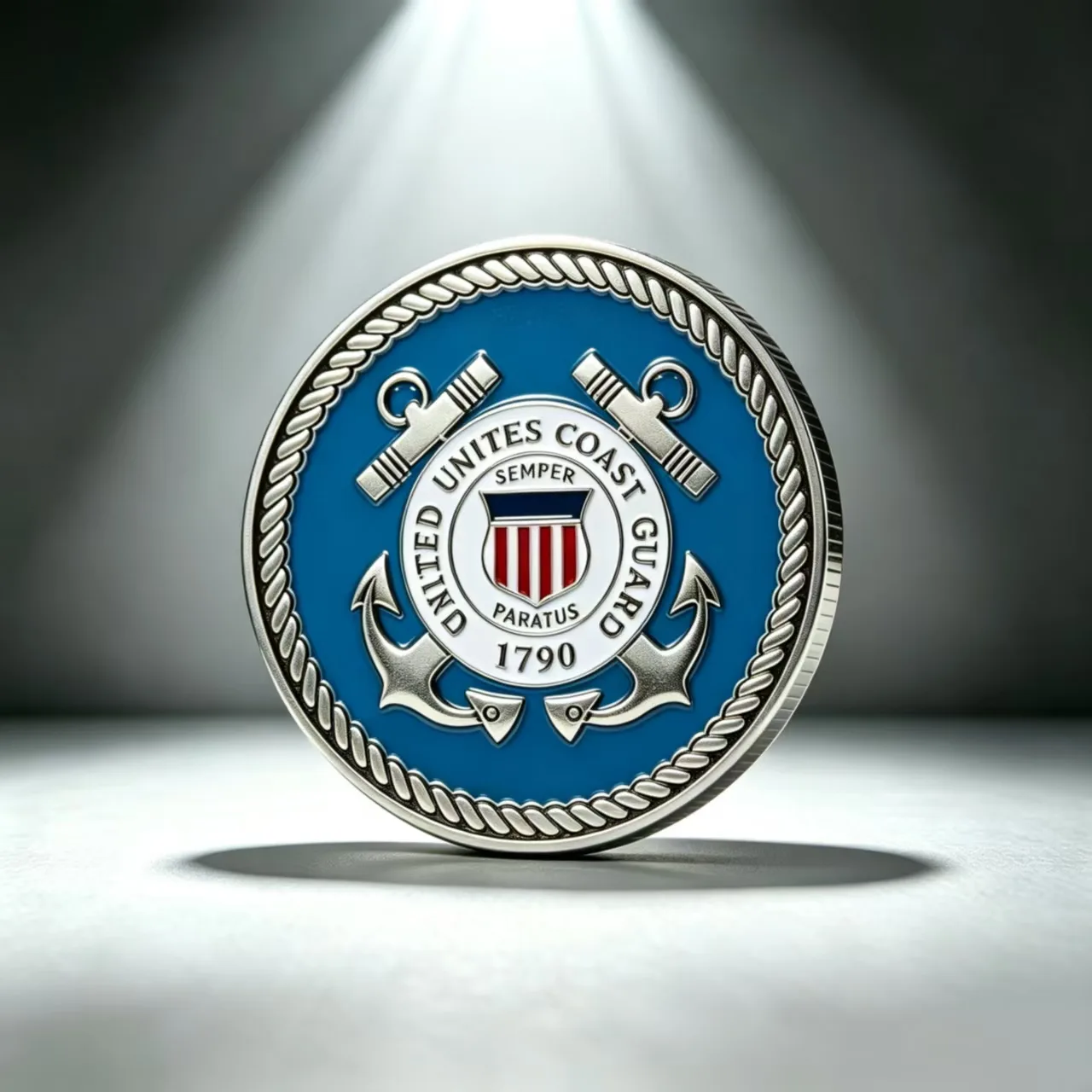 Custom Challenge Coins 38 Coast Guard Challenge Coins