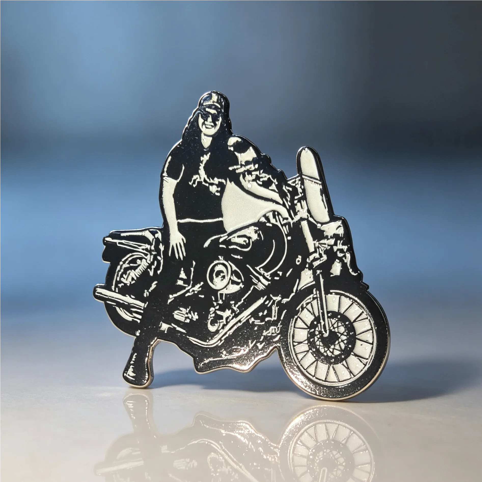 Custom Pins 18 Biker Motorcycle Enamel Pin