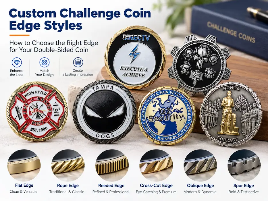 Monedas de desafío personalizadas