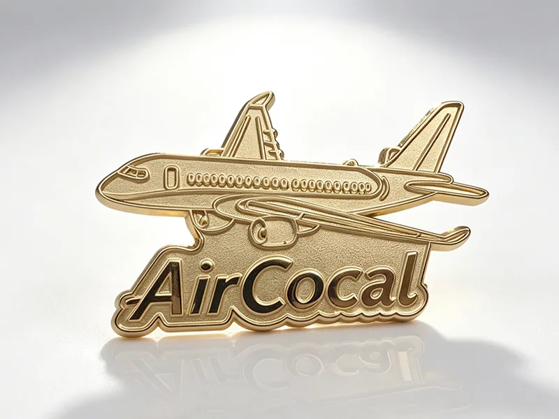 Custom Die Struck Sandblast Pins 1