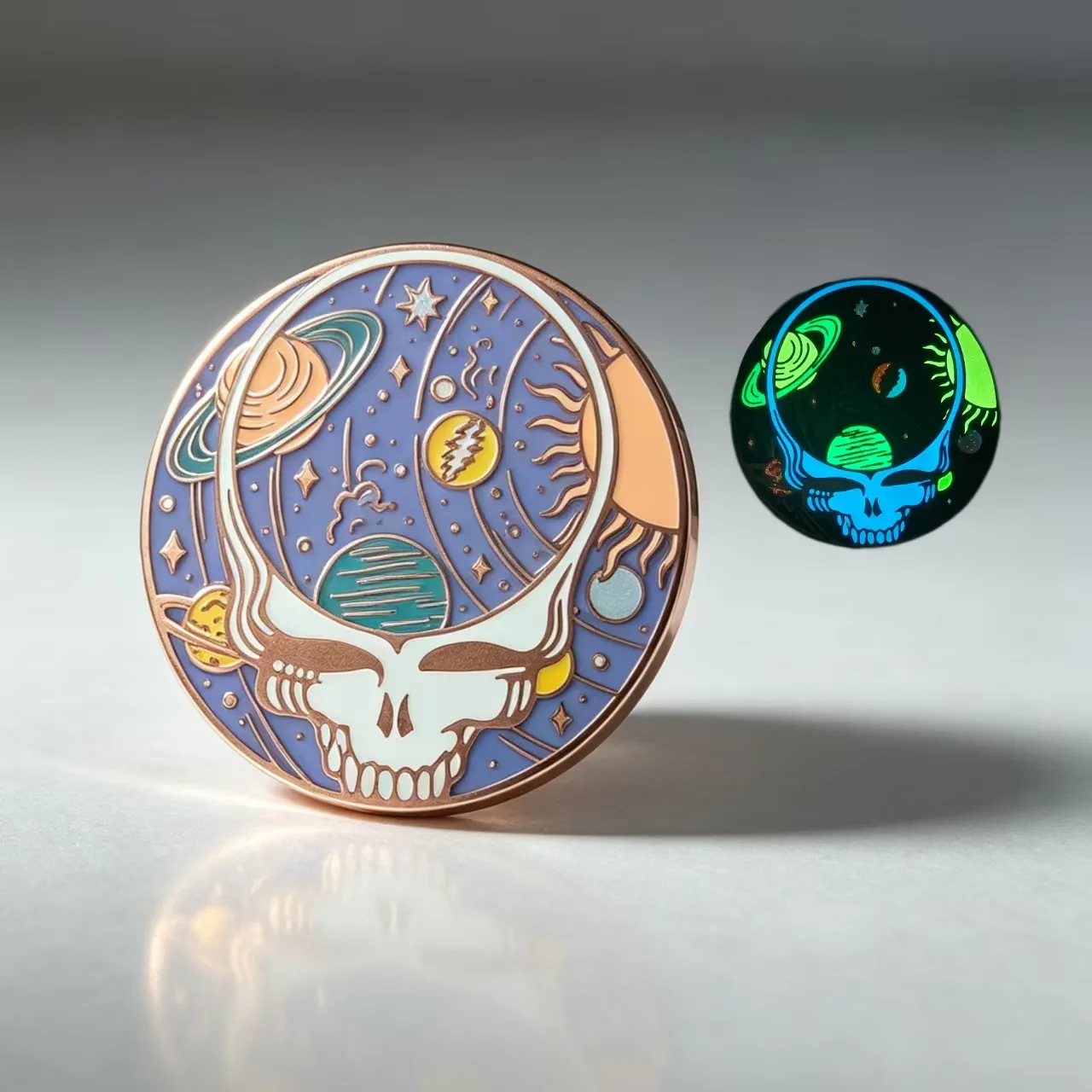 Custom Pins 42 Glow in the Dark