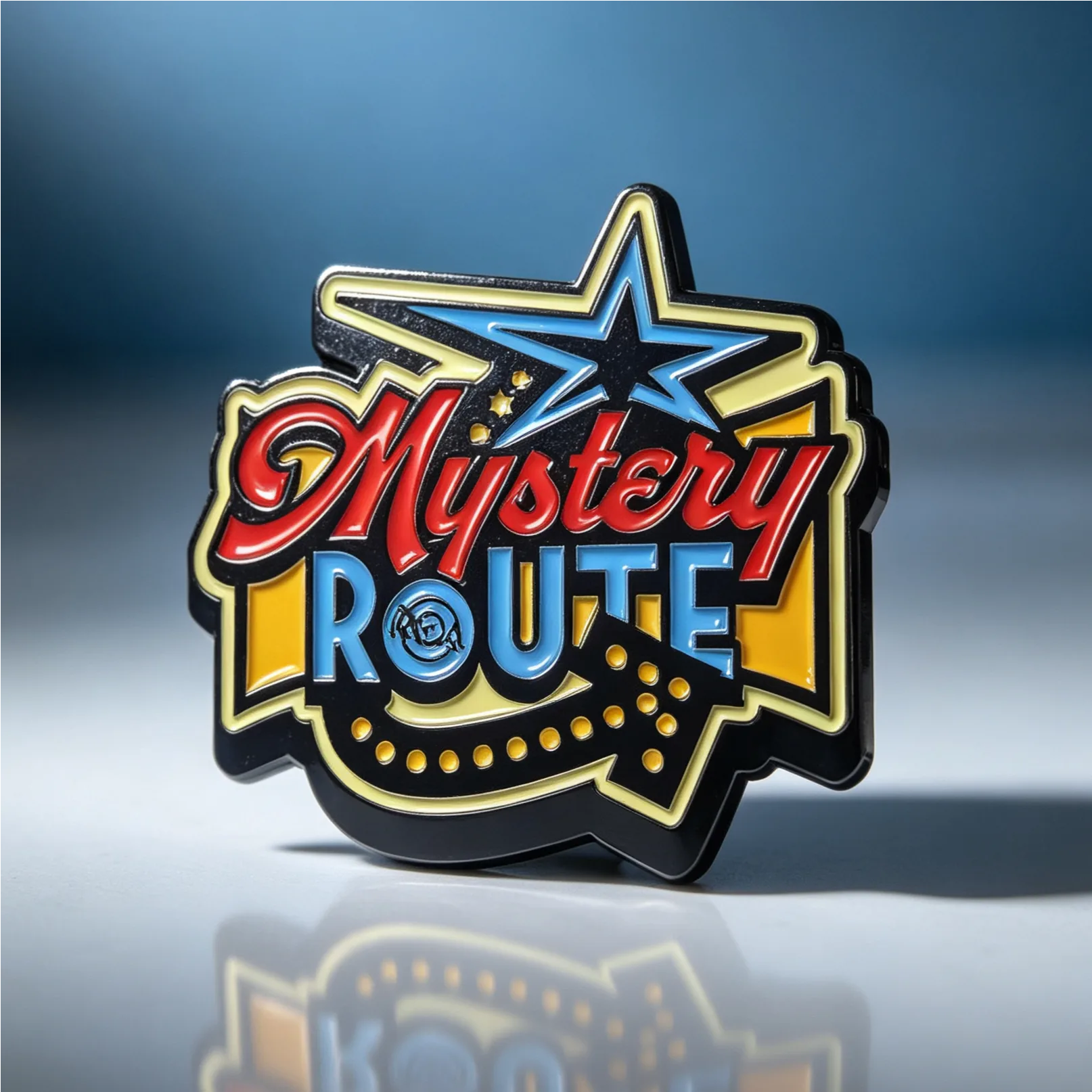 Custom Pins 12 Mystery Route Enamel Pin