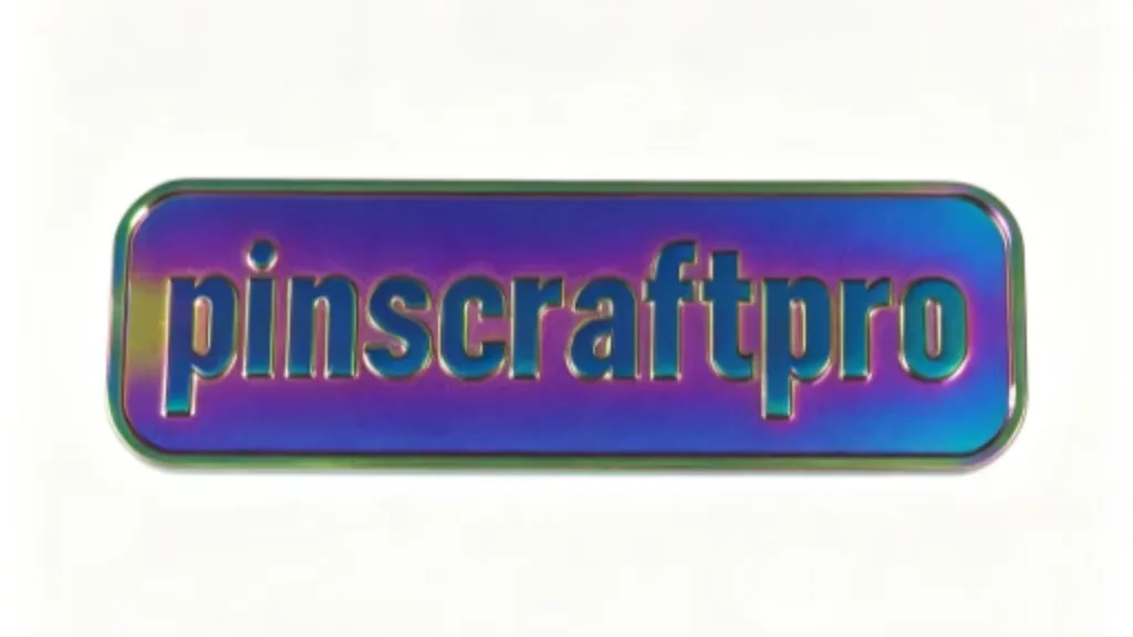 Printed Pins 34 Rainbow Finish for Custom Pins