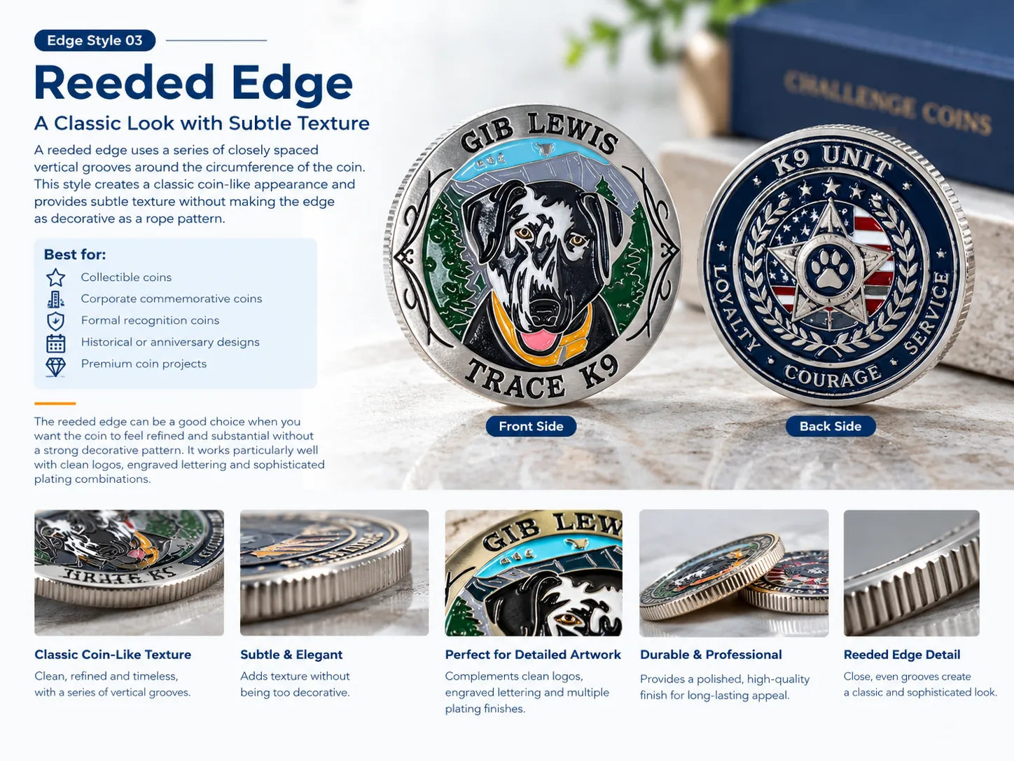 Reeded Edge