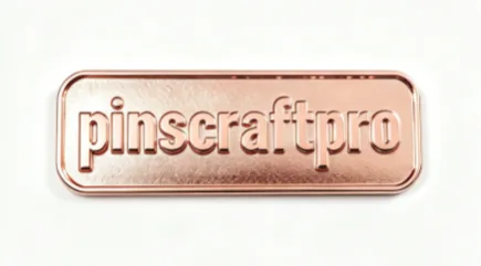 Printed Pins 27 Shiny Copper for Custom Pins