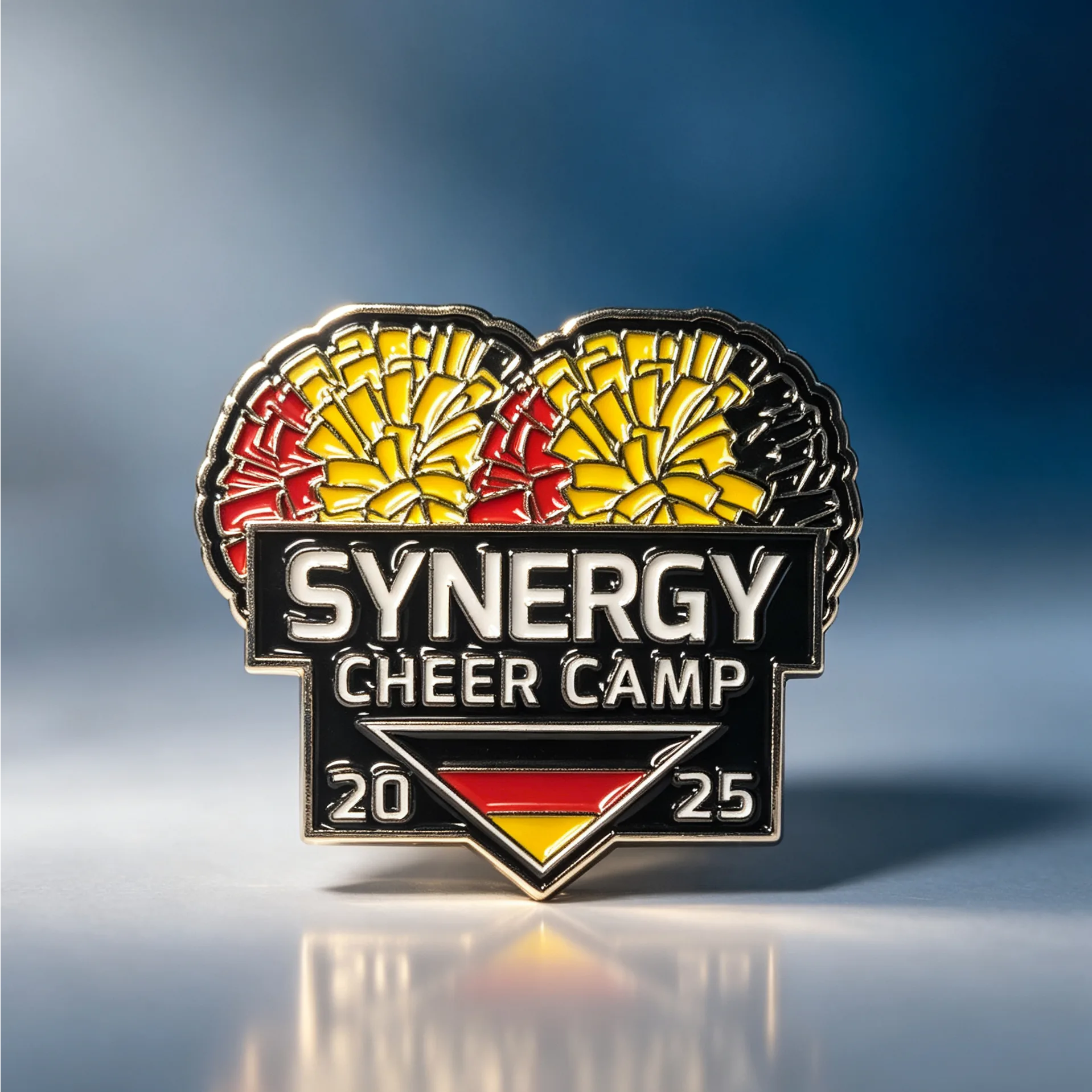 Custom Pins 15 Synergy Cheer Camp Enamel Pin