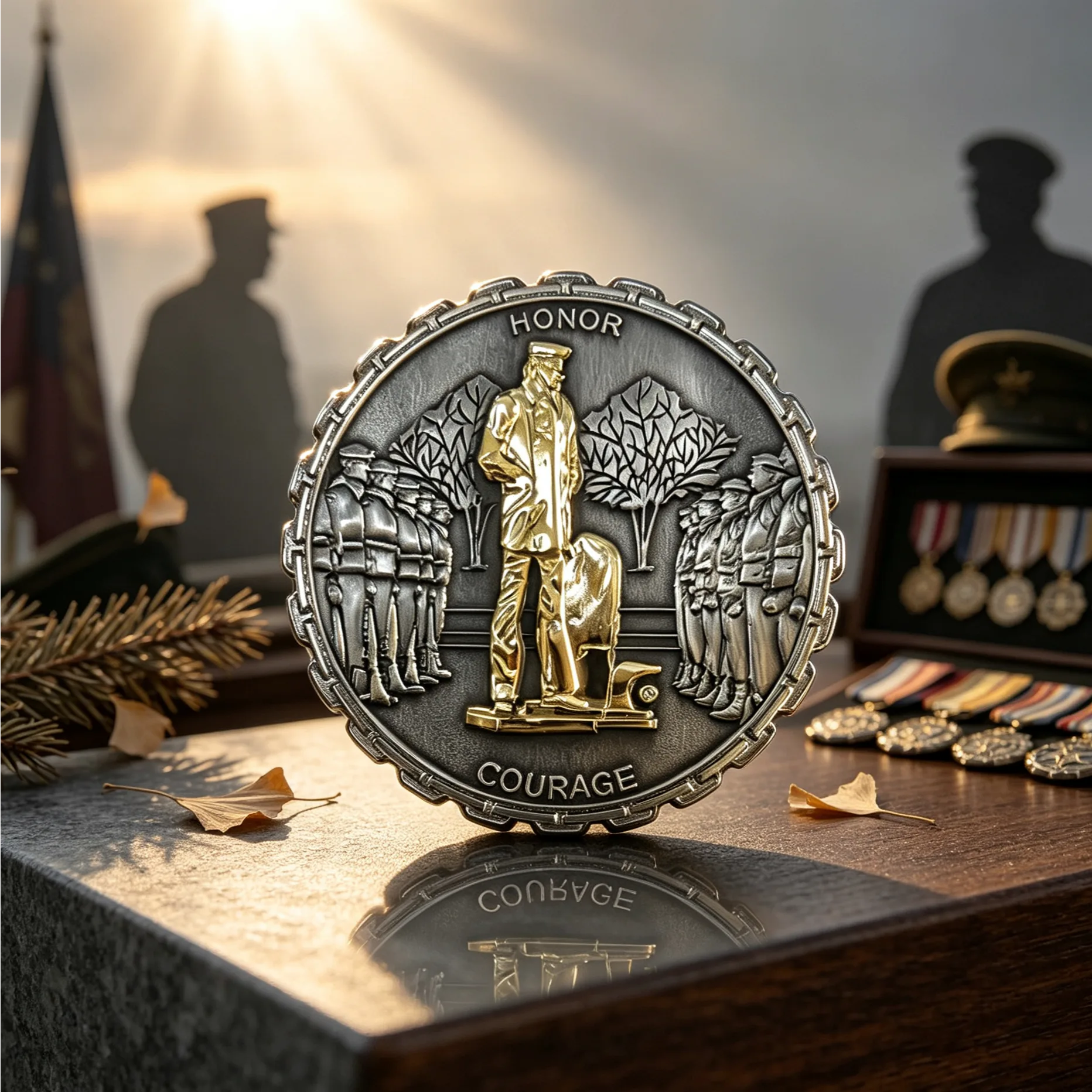 Custom Veteran Coins