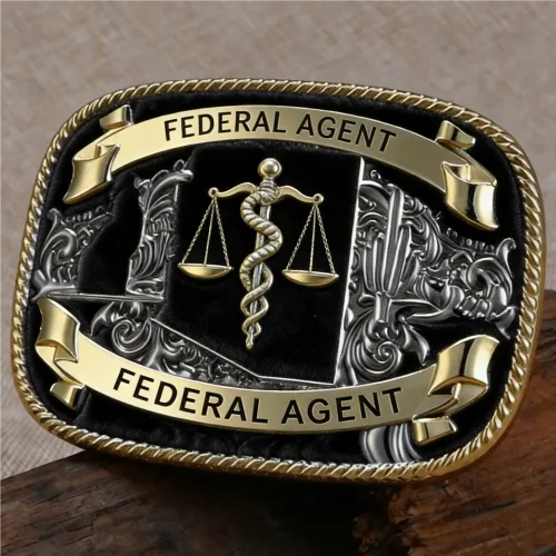 Medical Caduceus Buckle