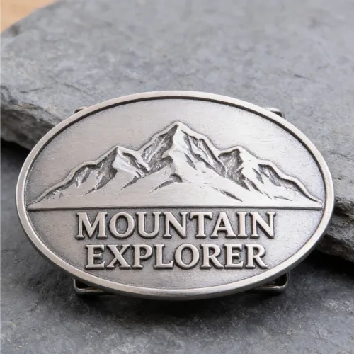 Custom Belt Buckles 38 Mountain Hiker Buckle for Belt Buckles
