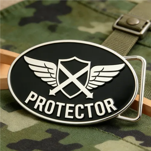 Custom Belt Buckles 46 Protector Wing Buckle for Belt Buckles