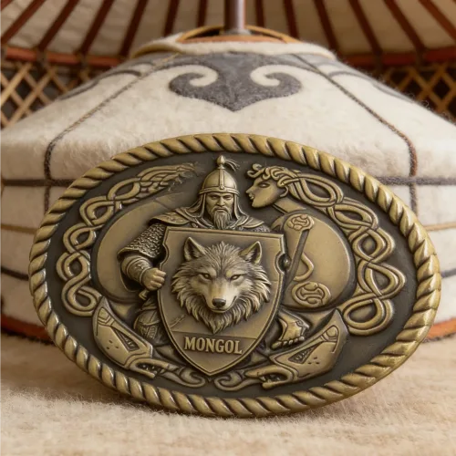 Custom Belt Buckles 15 Royal Emblem Buckle for Belt Buckles